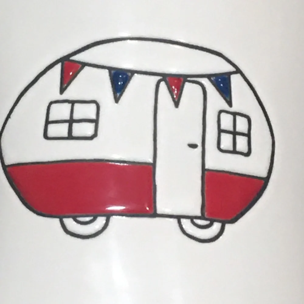 Rae Dunn STAR SPANGLED CUTIE Mug ⭐️NEVER USED⭐️
